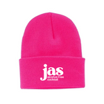 JAS beanie (hot pink)